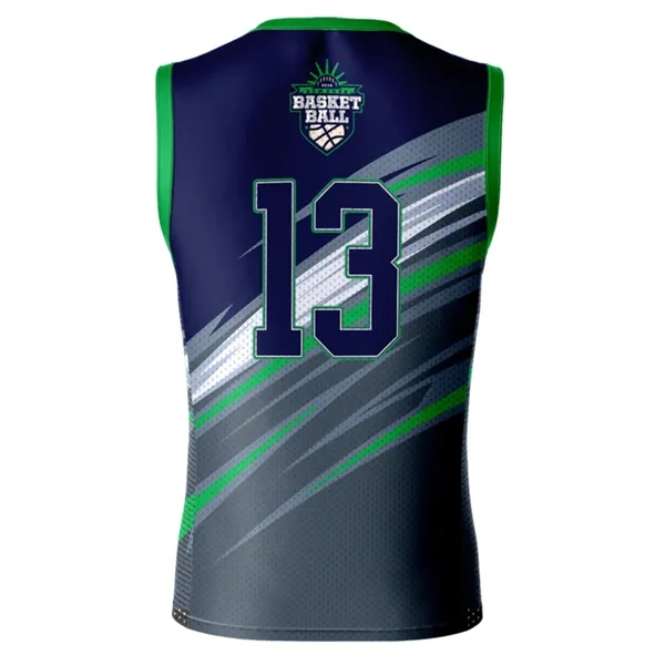 Unisex and Kids' Sublimation Basketball Jersey - Butterfly - Unisex and Kids' Sublimation Basketball Jersey - Butterfly - Image 3 of 9