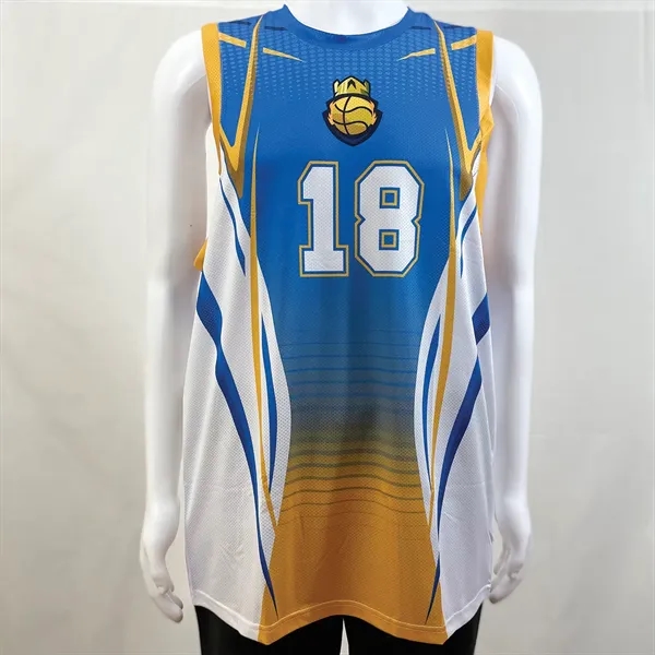 Unisex and Kids' Sublimation Basketball Jersey - Butterfly - Unisex and Kids' Sublimation Basketball Jersey - Butterfly - Image 5 of 9