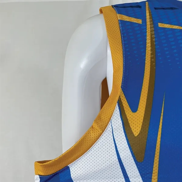 Unisex and Kids' Sublimation Basketball Jersey - Butterfly - Unisex and Kids' Sublimation Basketball Jersey - Butterfly - Image 7 of 9