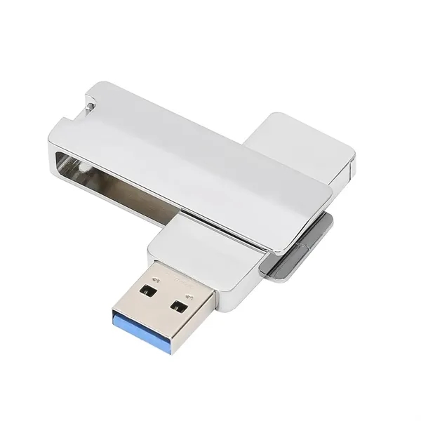 Aluminum Casing 360-Rotating PCB USB Drive - Aluminum Casing 360-Rotating PCB USB Drive - Image 0 of 1