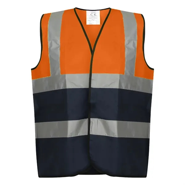 VISIPRO Unisex Hook & Loop Reflective Colorblock Safety Vest - VISIPRO Unisex Hook & Loop Reflective Colorblock Safety Vest - Image 0 of 8