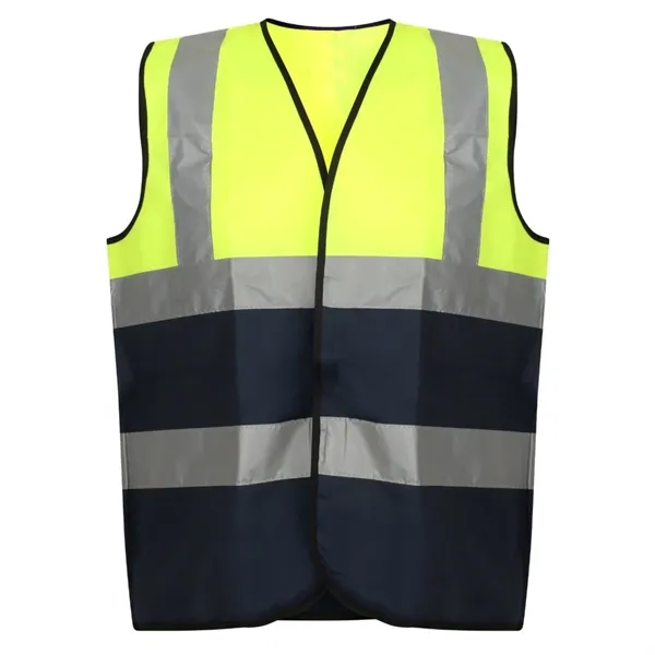 VISIPRO Unisex Hook & Loop Reflective Colorblock Safety Vest - VISIPRO Unisex Hook & Loop Reflective Colorblock Safety Vest - Image 7 of 8