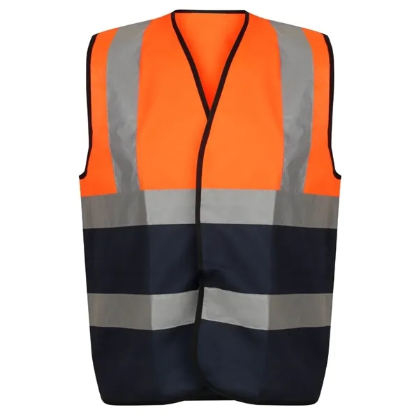 VISIPRO Unisex Hook & Loop Reflective Colorblock Safety Vest - VISIPRO Unisex Hook & Loop Reflective Colorblock Safety Vest - Image 8 of 8