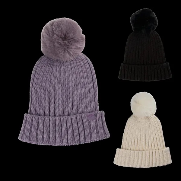 Callaway Women's Extended Season Beanie with Pom - Callaway Women's Extended Season Beanie with Pom - Image 0 of 0