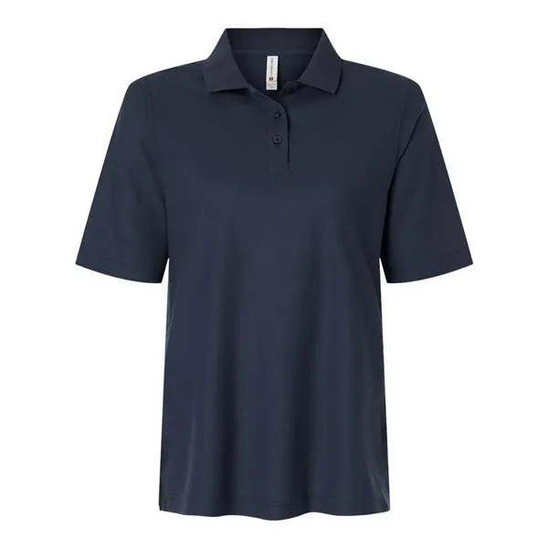 Harriton Women's Maverick CVC Pique Polo - Harriton Women's Maverick CVC Pique Polo - Image 7 of 24