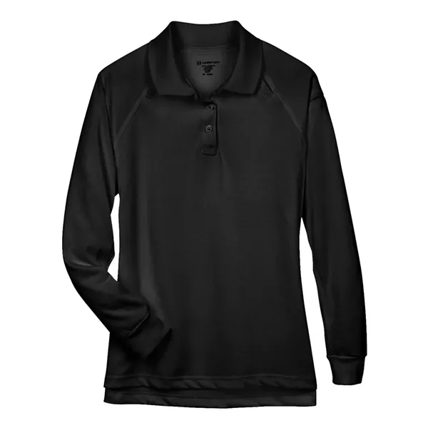 Harriton Women's Advantage Long Sleeve Tactical Polo - Harriton Women's Advantage Long Sleeve Tactical Polo - Image 1 of 20