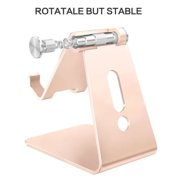 Adjustable Aluminum Cell Phone Stand - Adjustable Aluminum Cell Phone Stand - Image 2 of 3
