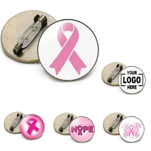 Breast Cancer Awareness Ribbon Pin - Breast Cancer Awareness Ribbon Pin - Image 0 of 5