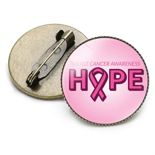 Breast Cancer Awareness Ribbon Pin - Breast Cancer Awareness Ribbon Pin - Image 5 of 5