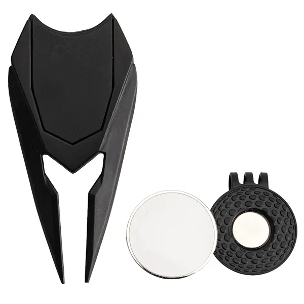 TiTUS® Metal Golf Tool Set - Divot, Ball Marker & Cap Clip - TiTUS® Metal Golf Tool Set - Divot, Ball Marker & Cap Clip - Image 5 of 5