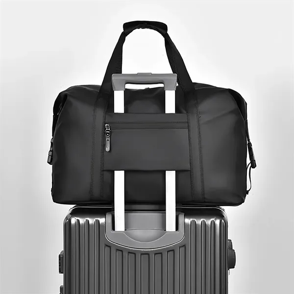 Weekender Travel Bag With Drop Bottom Integrated Trolley - Weekender Travel Bag With Drop Bottom Integrated Trolley - Image 4 of 5