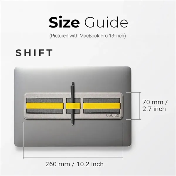 Adhesive Portable Tech Organizer for laptops notebooks - Adhesive Portable Tech Organizer for laptops notebooks - Image 1 of 5