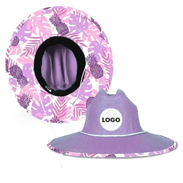 Summer Lifeguard Sun Hat - Summer Lifeguard Sun Hat - Image 3 of 5