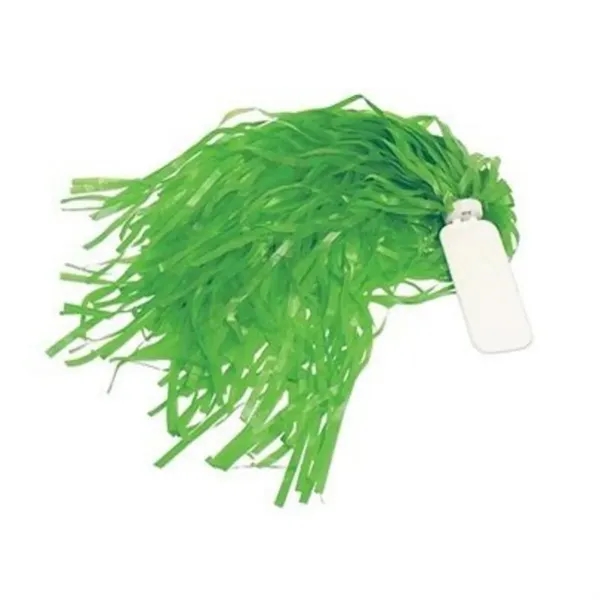 30 Grams Cheering Pom Pom with Plastic Handle - 30 Grams Cheering Pom Pom with Plastic Handle - Image 2 of 4
