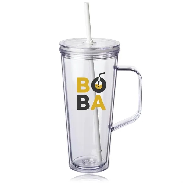 24 oz. Tilden Plastic Tumbler with Handle - 24 oz. Tilden Plastic Tumbler with Handle - Image 17 of 19
