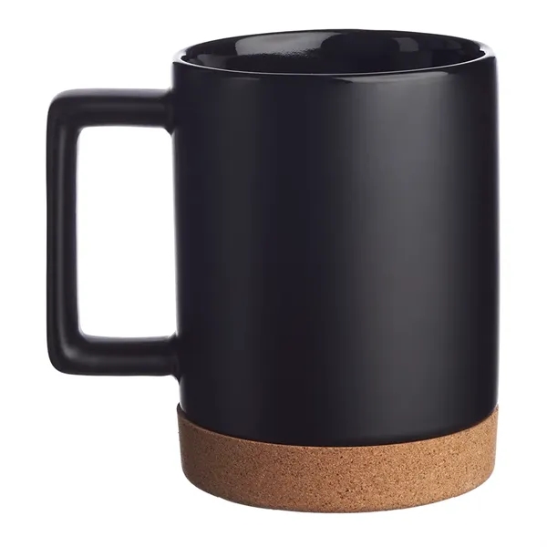 Caldwell 15 oz. Cork Base Ceramic Mugs - Caldwell 15 oz. Cork Base Ceramic Mugs - Image 3 of 15