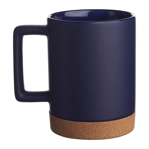 Caldwell 15 oz. Cork Base Ceramic Mugs - Caldwell 15 oz. Cork Base Ceramic Mugs - Image 6 of 15