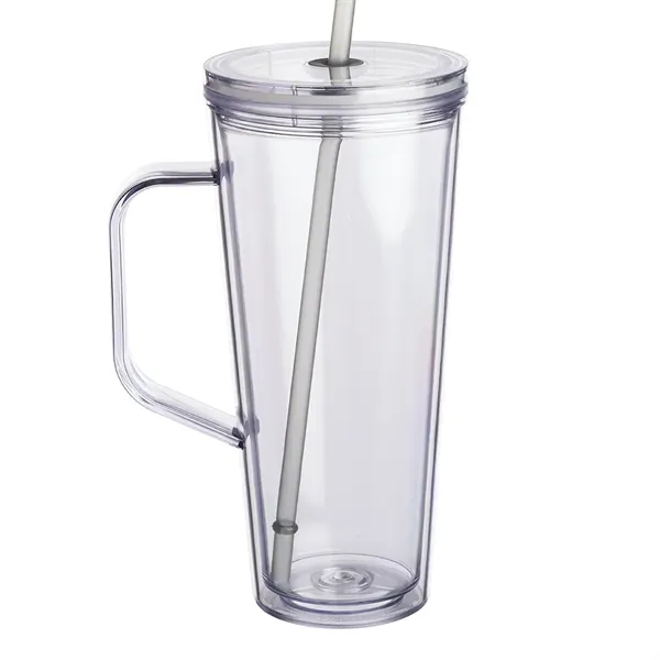 24 oz. Tilden Plastic Tumbler with Handle - 24 oz. Tilden Plastic Tumbler with Handle - Image 9 of 19