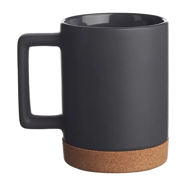 Caldwell 15 oz. Cork Base Ceramic Mugs - Caldwell 15 oz. Cork Base Ceramic Mugs - Image 9 of 15