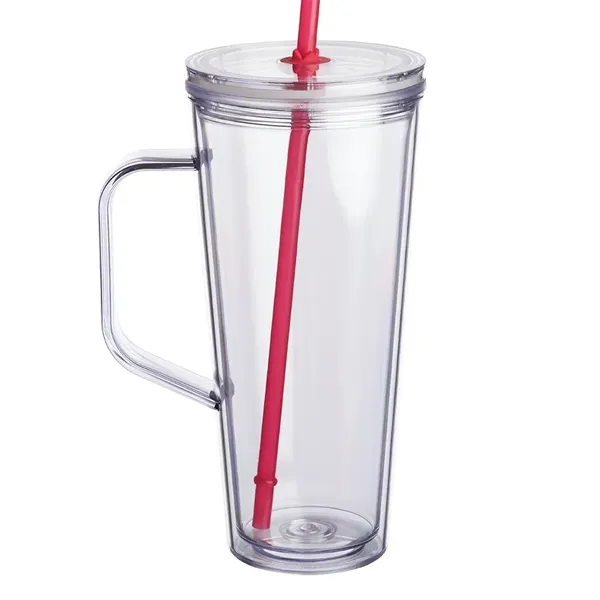 24 oz. Tilden Plastic Tumbler with Handle - 24 oz. Tilden Plastic Tumbler with Handle - Image 16 of 19