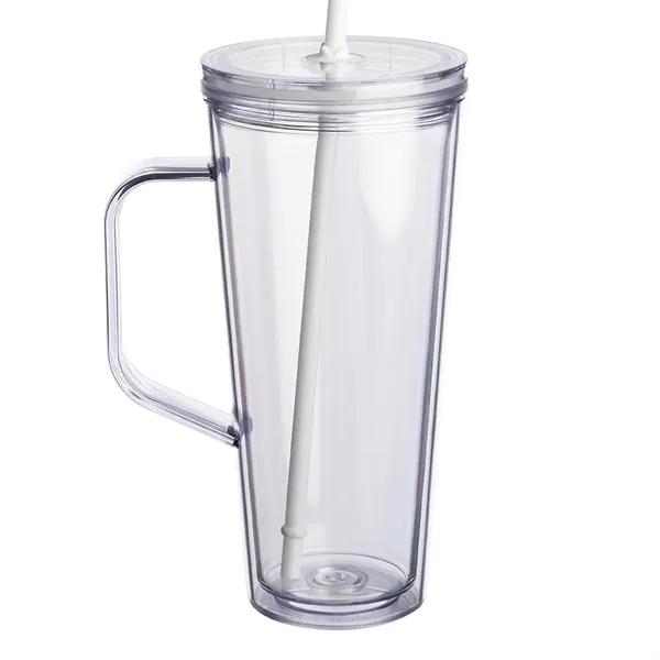24 oz. Tilden Plastic Tumbler with Handle - 24 oz. Tilden Plastic Tumbler with Handle - Image 19 of 19