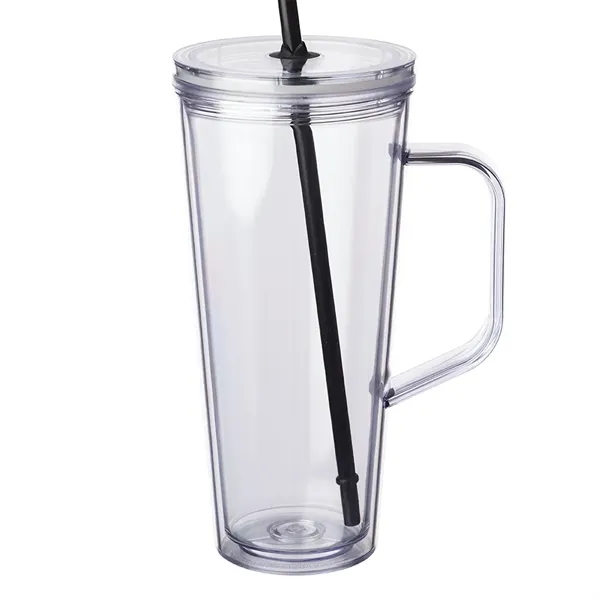 24 oz. Tilden Plastic Tumbler with Handle - 24 oz. Tilden Plastic Tumbler with Handle - Image 2 of 19