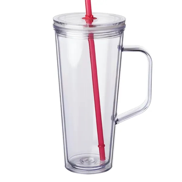 24 oz. Tilden Plastic Tumbler with Handle - 24 oz. Tilden Plastic Tumbler with Handle - Image 15 of 19