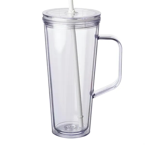 24 oz. Tilden Plastic Tumbler with Handle - 24 oz. Tilden Plastic Tumbler with Handle - Image 18 of 19