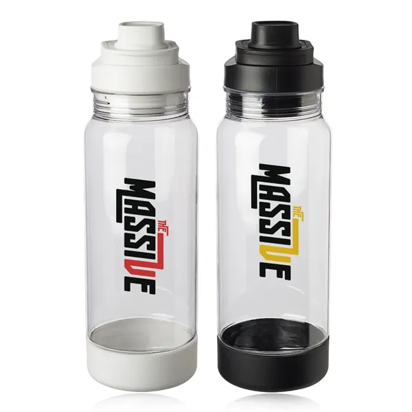 Yutan 40 oz. Wide Mouth Plastic Water Bottle - Yutan 40 oz. Wide Mouth Plastic Water Bottle - Image 0 of 5