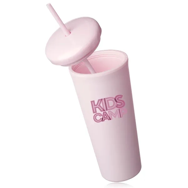 Hayden 25 oz. Dome Plastic Tumbler - Hayden 25 oz. Dome Plastic Tumbler - Image 8 of 13