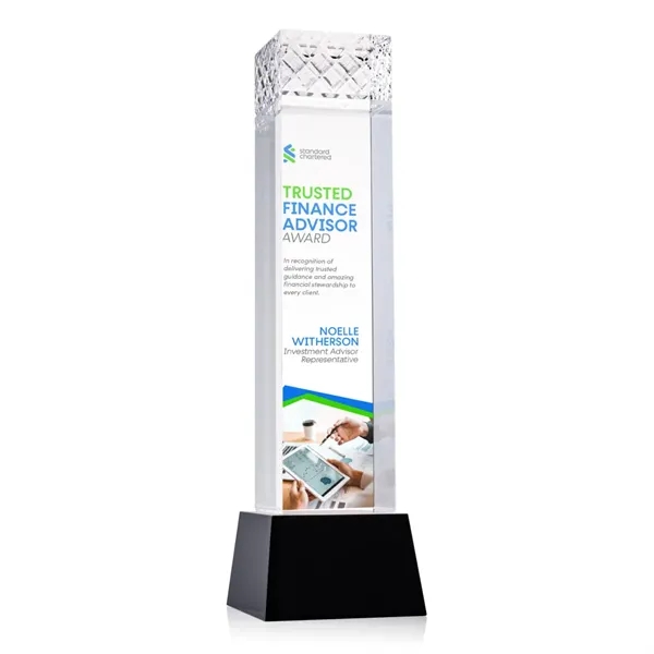 Velson VividPrint™ Award on Base - Black