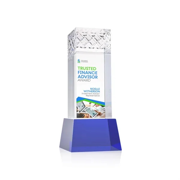 Velson VividPrint™ Award on Base - Blue