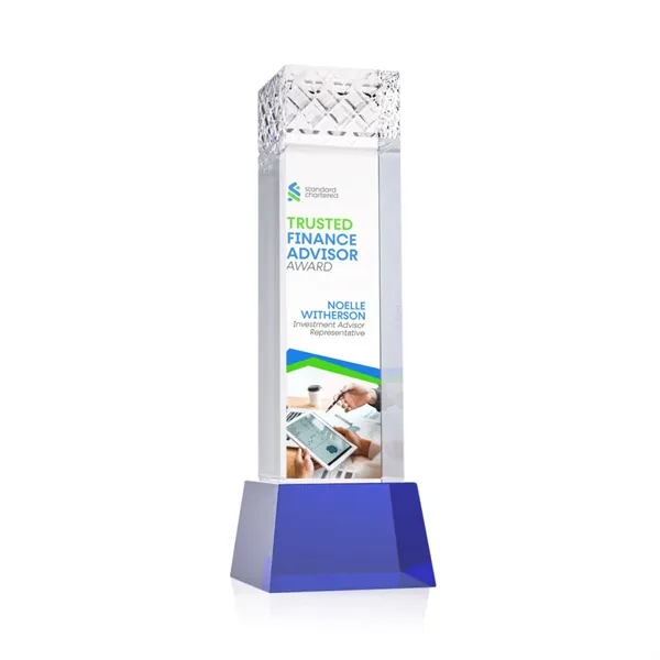 Velson VividPrint™ Award on Base - Blue