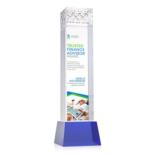 Velson VividPrint™ Award on Base - Blue