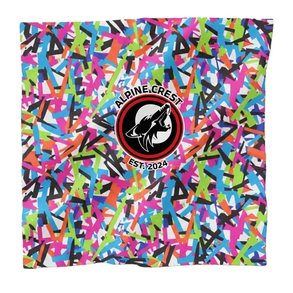 22" Square Sublimation Bandana - 22" Square Sublimation Bandana - Image 0 of 1