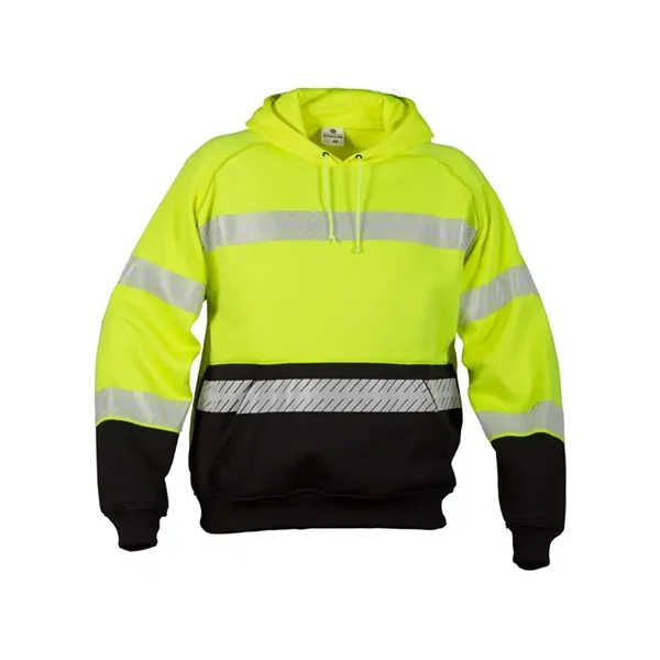 Kishigo Unisex Premium Black Series® Pull Over Hooded Swe...