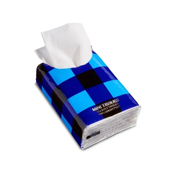 Mini Tissue Packet - Buffalo Plaid
