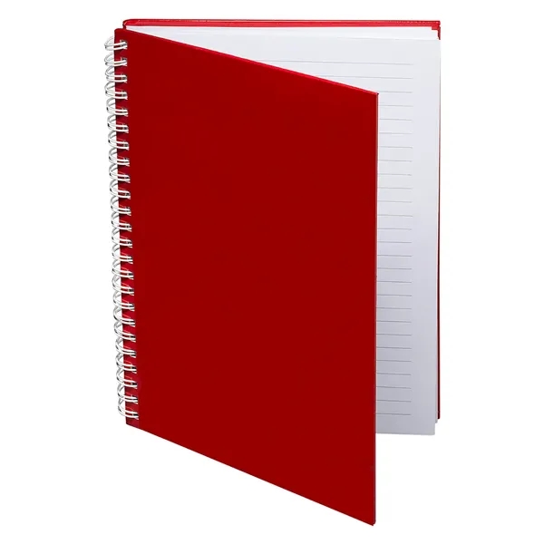 Hardcover Spiral Notebook 5.75" x 8.25" - Hardcover Spiral Notebook 5.75" x 8.25" - Image 4 of 8