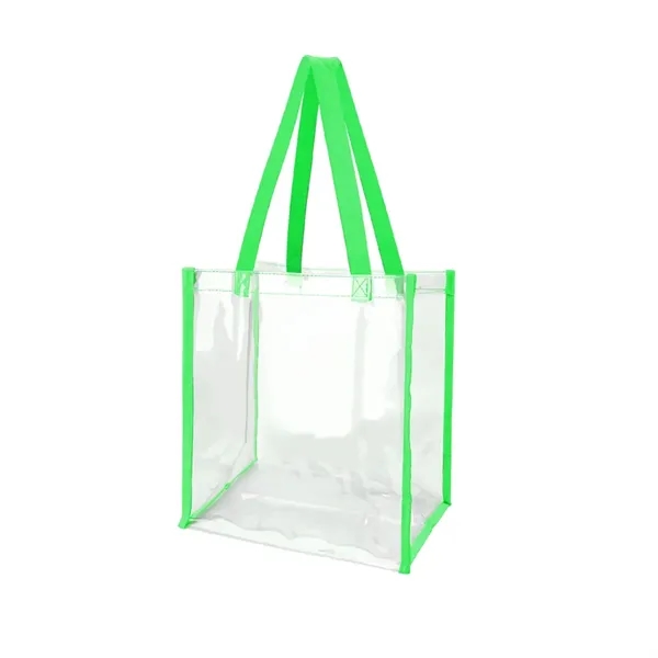 Clear PVC Stadium Approved Tote Bag for  Events - Clear PVC Stadium Approved Tote Bag for  Events - Image 5 of 5
