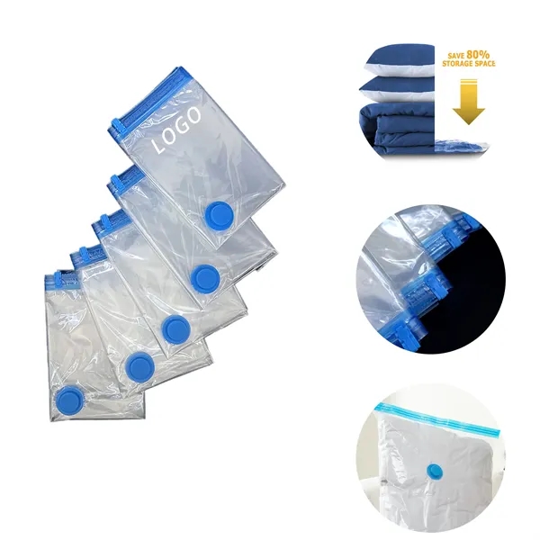 Vacuum Compression Bag With Logo For Safety, Sustainable - Vacuum Compression Bag With Logo For Safety, Sustainable - Image 0 of 2