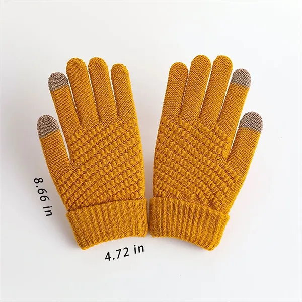 Insulated Winter Gloves With Logo For Safety, Sustainable - Insulated Winter Gloves With Logo For Safety, Sustainable - Image 1 of 4