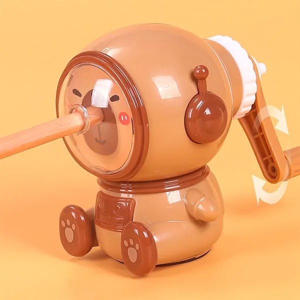 Plastic Pencil Sharpener With Logo For Safety,Sustainable - Plastic Pencil Sharpener With Logo For Safety,Sustainable - Image 1 of 2