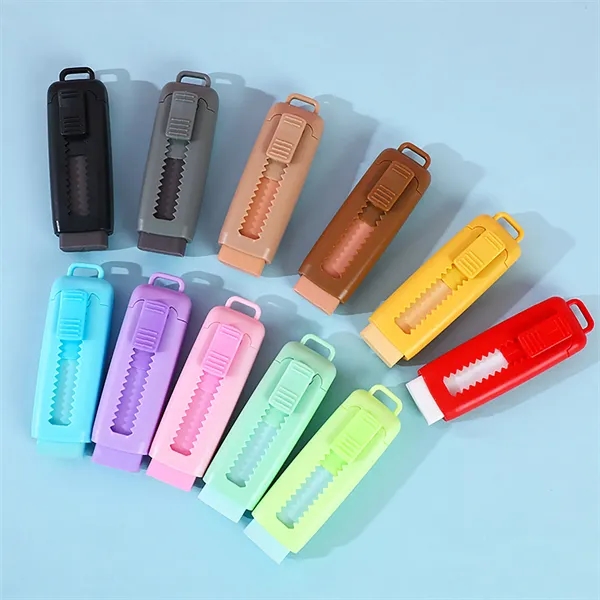 Rubber Eraser With Logo For Study,Sustainable, Recycled - Rubber Eraser With Logo For Study,Sustainable, Recycled - Image 2 of 4