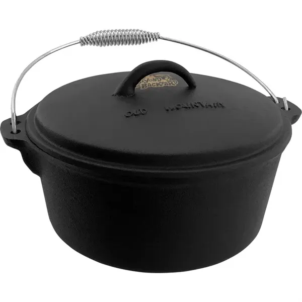 Old Mountain 4.5 Qt Flat Bottom Dutch Oven - Old Mountain 4.5 Qt Flat Bottom Dutch Oven - Image 0 of 4