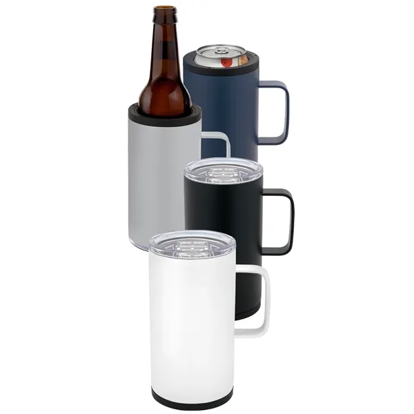 12 oz Urban Peak® 3-in-1 Hassler Vacuum Mug - 12 oz Urban Peak® 3-in-1 Hassler Vacuum Mug - Image 4 of 9