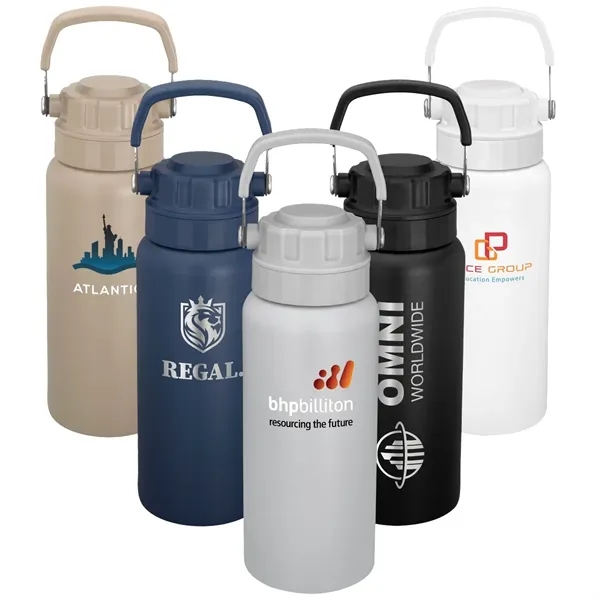 Urban Peak® 34oz Dual Top Water Bottle - Urban Peak® 34oz Dual Top Water Bottle - Image 0 of 17