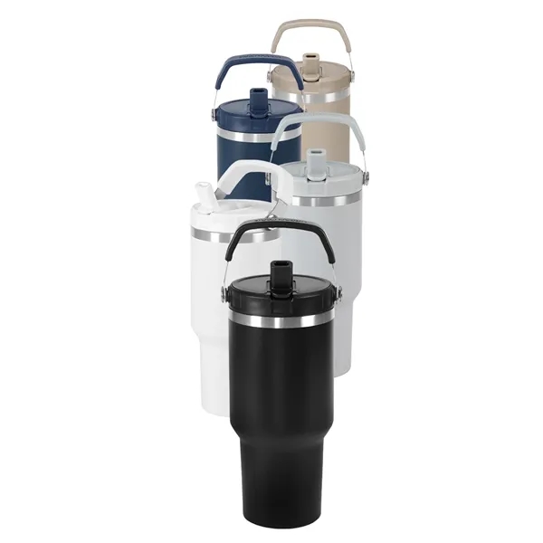 34oz Urban Peak® Pinnacle Flip Straw Tumbler - 34oz Urban Peak® Pinnacle Flip Straw Tumbler - Image 2 of 6