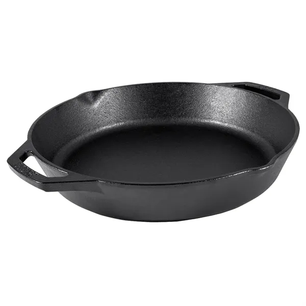 Lodge® 12" Cast Iron Dual Handle Pan - Lodge® 12" Cast Iron Dual Handle Pan - Image 3 of 6