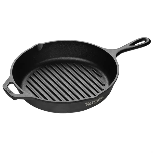 Lodge® 10.25" Cast Iron Grill Pan - Lodge® 10.25" Cast Iron Grill Pan - Image 0 of 5