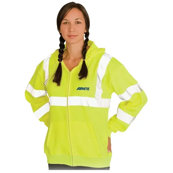 Class 3 Zip Front Hoodie - Class 3 Zip Front Hoodie - Image 0 of 2